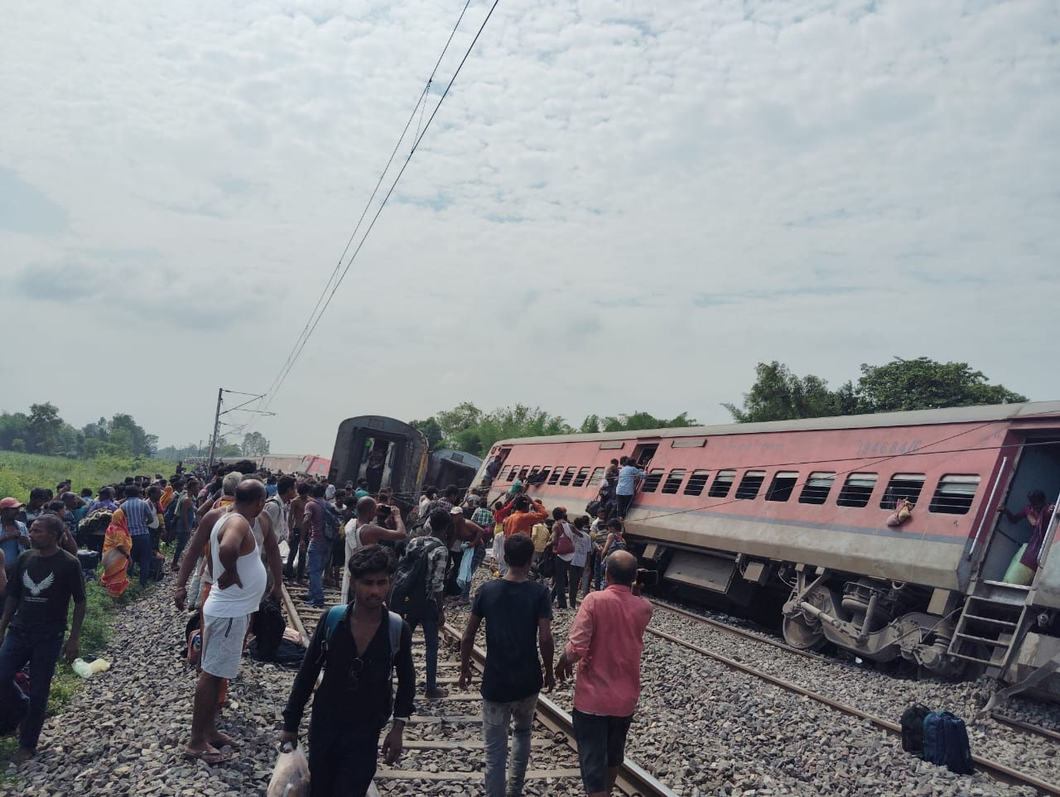 Four killed as 12 coaches of Chandigarh-Dibrugarh Express derail in UP