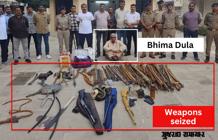 Porbandar gangster Bhima Dula nabbed by police