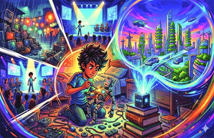 The Boy Who Built Tomorrow                    .