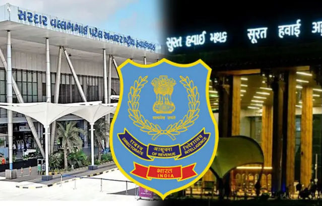 Gold worth ₹66 cr seized from Ahmedabad, Surat airports in 2024