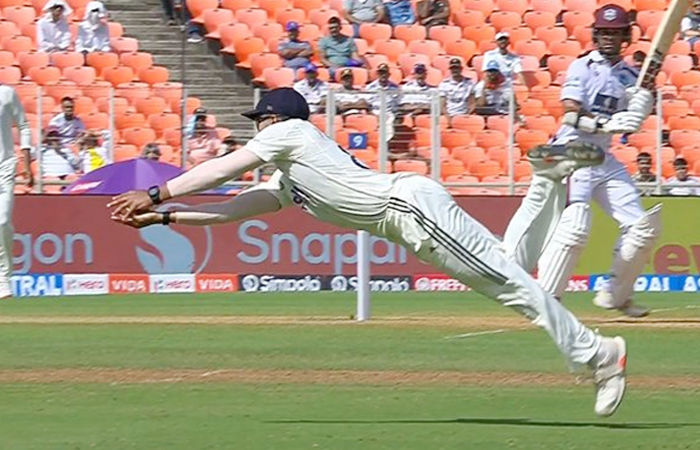 VIDEO : નીતિશ રેડ્ડી બન્યો સુપરમેન, હવામાં ડાઈવ લગાવી પકડ્યો અદભૂત કેચ