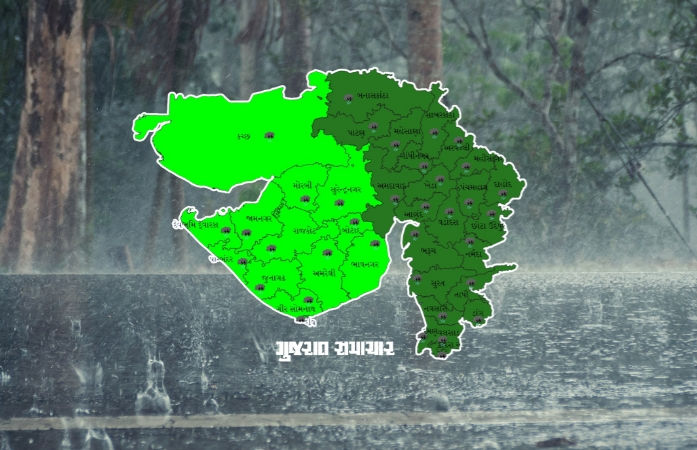 ગુજરાતમાં હજુ 7 દિવસ છૂટાછવાયા વરસાદની શક્યતા, આજે અમદાવાદ-કચ્છમાં વરસાદી ઝાપટા
