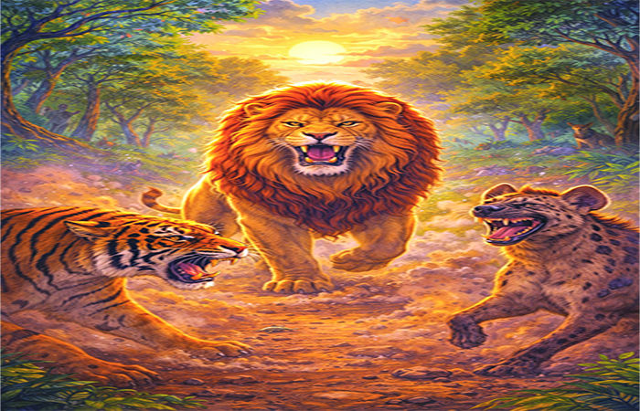 THE ROAR OF WISDOM                              .