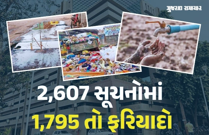 બજેટ માટેના સૂચનોએ જ ખોલી AMC પોલ, 69% સૂચનોમાં હજુ પણ રોડ, પાણી અને સફાઈની ફરિયાદો!