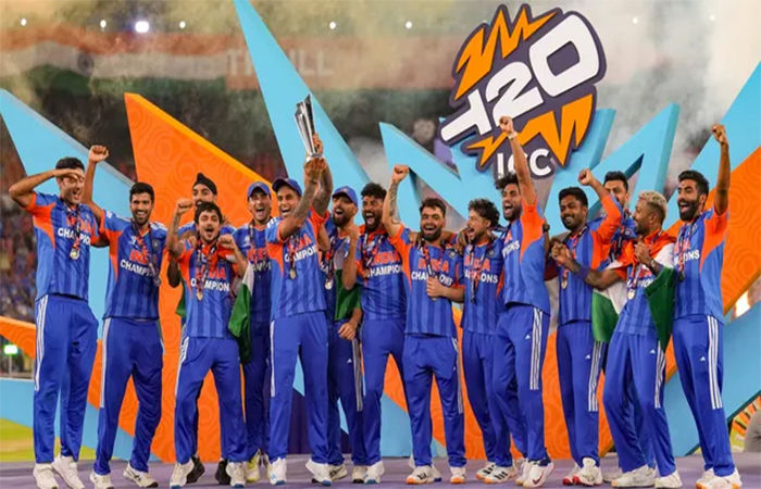 ટી -20 વર્લ્ડ કપ વિજેતા ભારતીય ટીમને BCCIનું રૂ.131 કરોડનું રોકડ ઇનામ