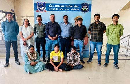 Three from Guj, one from Maha held in ₹7.34 crore bank fraud case