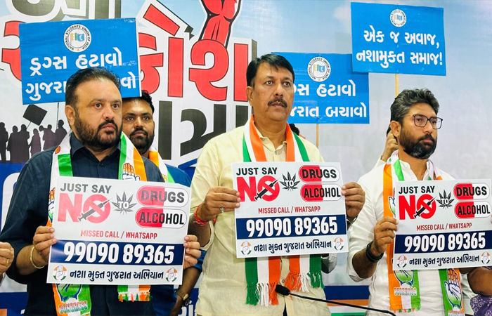 દારૂ-ડ્રગ્સના અડ્ડા પર મહિલા કોંગ્રેસ પાડશે 'દરોડા', સરકાર નિષ્ક્રિય હોવાના આરોપ સાથે જાહેર કર્યો હેલ્પલાઇન નંબર