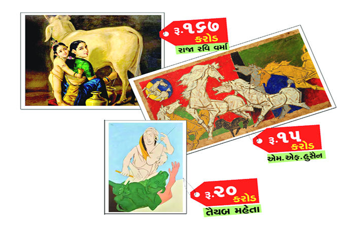 શ્રીમંતોના ઘરની શોભા વધારતા ચિત્રો કરોડોની કિંમતે ખરીદાય છે!