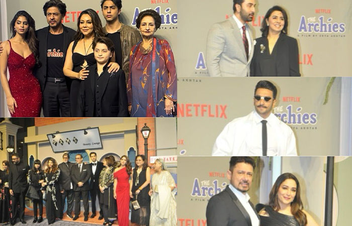 Film stars shine at ‘The Archies’ premier at NMACC