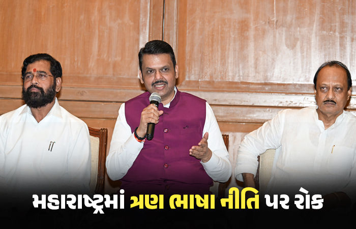 હિન્દીના વિરોધ સામે ઝૂકી મહારાષ્ટ્રની NDA સરકાર, થ્રી-લેંગ્વેજ પોલિસી પર રોક