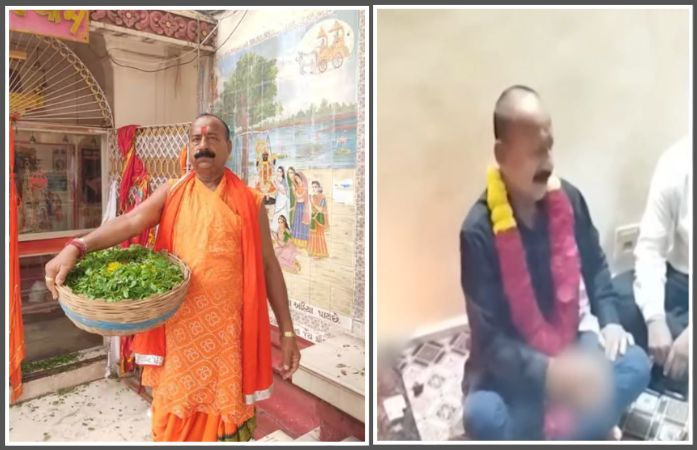 ડાકોર મંદિરના પૂજારીએ ધૂણતો વીડિયો વાઈરલ થયા બાદ માફી માગી, પોલીસ અધિકારીની બદલી કરાવવાની ડંફાસો મારી હતી