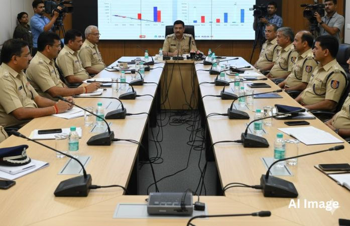 રીજનલ ક્રાઈમ કોન્ફરન્સ: ઇન્ચાર્જ DGPએ અમદાવાદમાં મિલકત સંબંધી ગુના અને ટ્રાફિકની સમસ્યા મુદ્દે વ્યક્ત કરી ચિંતા