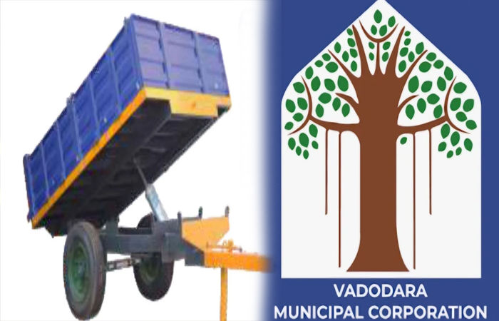 વડોદરા કોર્પોરેશન કચરા નિકાલની વ્યવસ્થા સુદ્રઢ કરવા 1.53 કરોડના ખર્ચે 20 ટ્રેક્ટર ટ્રોલી ખરીદશે