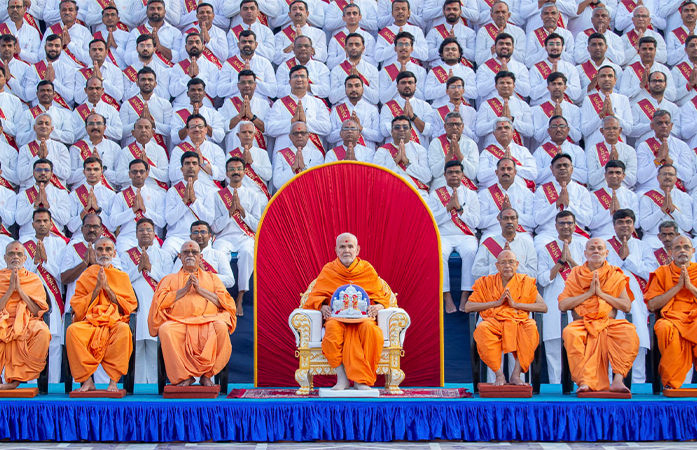 આજે અમદાવાદમાં BAPSનો 'કાર્યકર સુવર્ણ મહોત્સવ', 30 દેશોમાંથી આવશે એક લાખ કાર્યકર
