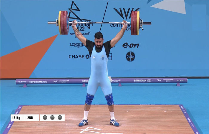 CWG 2022: લવપ્રીત સિંહે વેઈટલિફ્ટિંગમાં જીત્યો બ્રોન્ઝ, કુલ 355 કિગ્રા વજન ઉંચક્યું