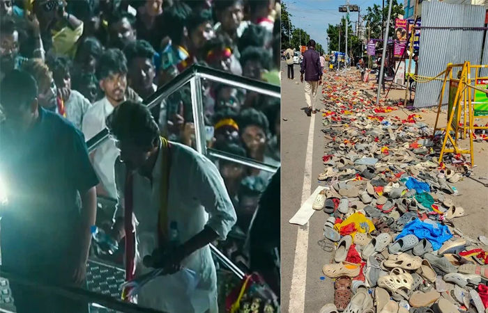 કરુર રેલીમાં ધક્કા-મુક્કી બદલ અભિનેતા વિજય સામે એફઆઇઆર