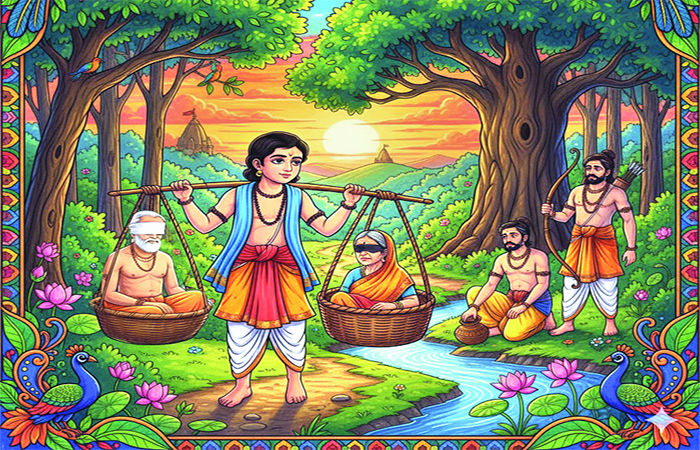 Shravan Kumar The Son Who Carried His Parents on His Shoulders