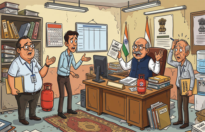 ગેસ સિલિન્ડરનાં નામ અને કલર બદલી જુઓ