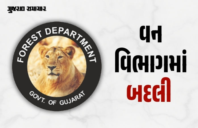 વન વિભાગમાં મોટો ફેરફાર: IFS અને GFS અધિકારીઓની મોટાપાયે બદલી, જુઓ યાદી