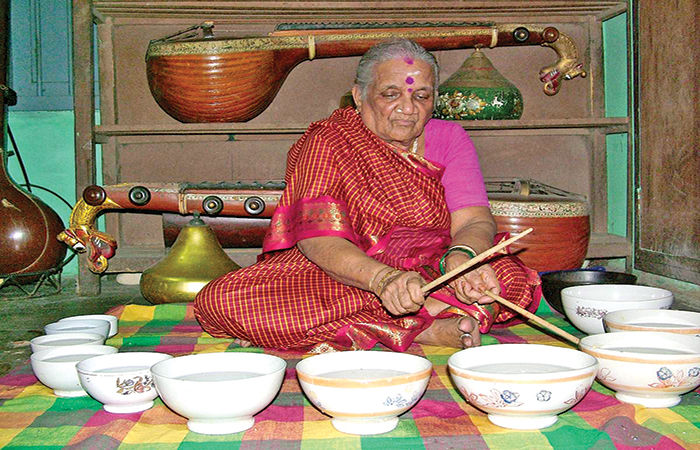 પ્રથમ જલતરંગવાદિની સીથા દોરાઈસ્વામી                  .