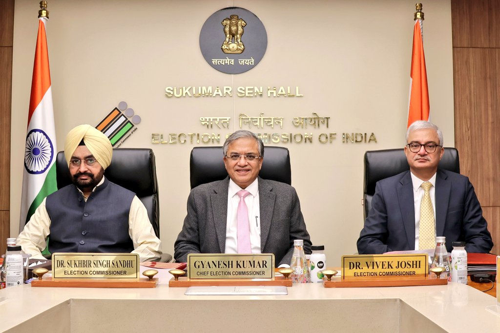 ECI declares SIR for poll-bound states including Gujarat, exercise to begin from Nov 4