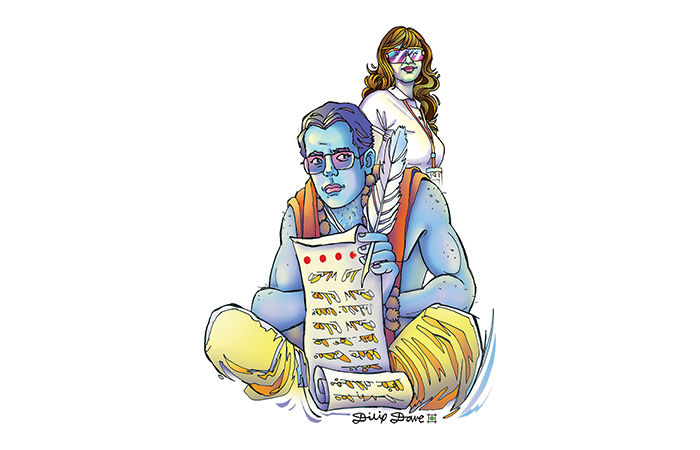 સમર્પણ, એક ઝિંદાદિલ બિનકળયુગી પતિ!