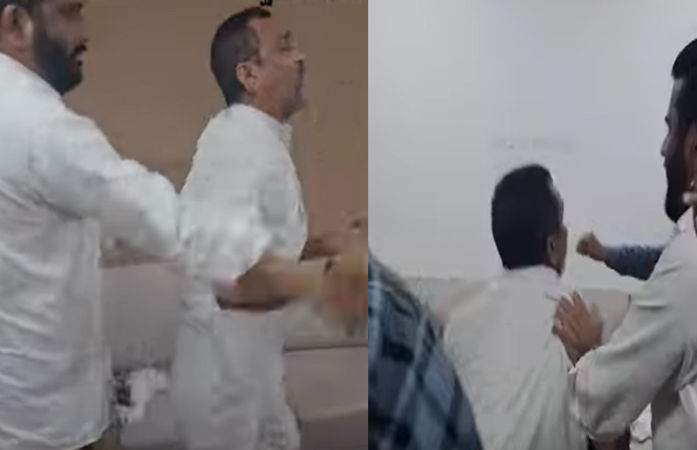VIDEO: સુરત ભાજપ કાર્યાલયમાં કાર્યકર્તાઓ વચ્ચે છુટા હાથની મારામારી
