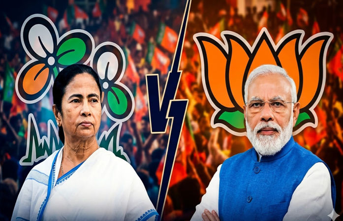 પ.બંગાળમાં મમતાની 'હેટ્રિક' કે ભાજપ કરશે 'ખેલા'? ઓપિનિયન પોલમાં ચોંકાવનારો દાવો