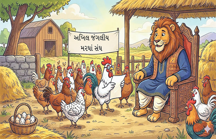 જંગલની સરકારે ઈંડા પર એક્સપાયરી ડેટ લખવાનો આદેશ આપ્યો : મરઘીઓ ટેન્શનમાં