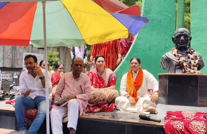 નર્મદા ભાજપના હાઈપ્રોફાઈલ વિવાદનો ગાંધીનગરમાં સુખદ અંત, સાંસદ અને મહિલા ધારાસભ્ય થાળે પડ્યા