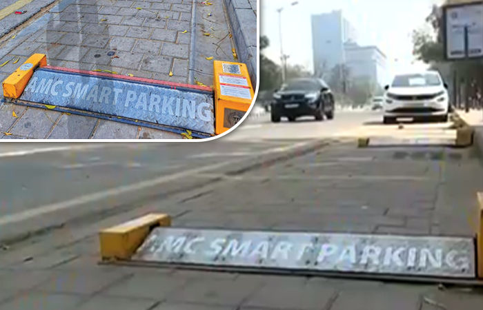 Smart parking at Sindhu Bhavan road in AMC’s drive to ease city’s traffic menace
