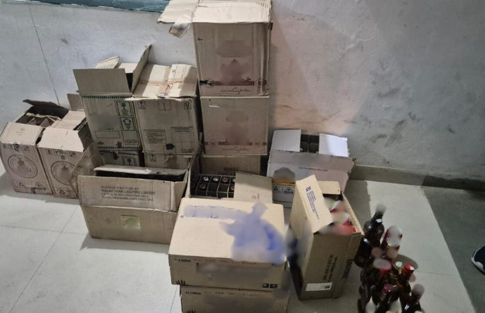 Liquor valued at ₹41.13 lakh seized in Gujarat