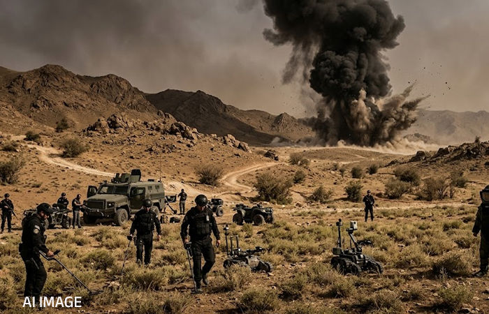 ઈરાનમાં જીવતો બોમ્બ ફાટતાં 14 સૈનિકોના મોત, યુદ્ધ દરમિયાન અમેરિકા-ઈઝરાયલે ઝીંક્યા હતા