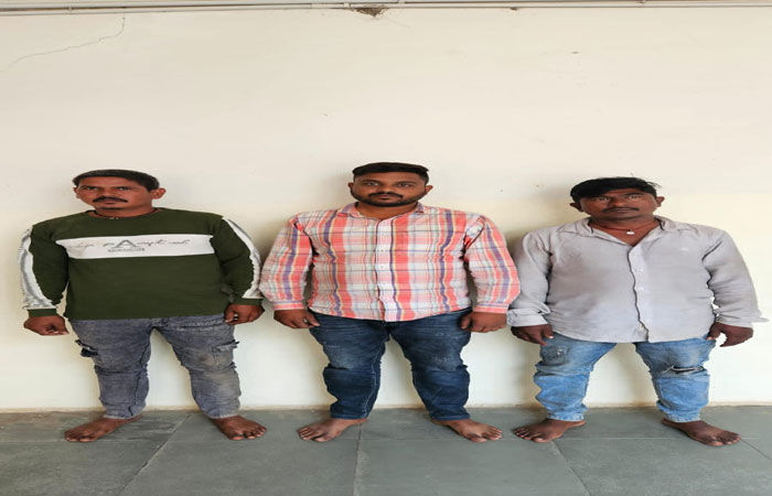જાલમપુરા ગામમાં જુગાર રમતા 3 શખ્સ ઝડપાયા, 4 ફરાર