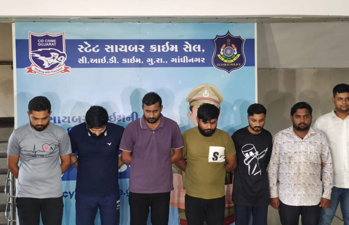 200 કરોડના સાયબર ફ્રોડના આંતરરાષ્ટ્રીય રેકેટનો પર્દાફાશ, 386 વખત છેતરપિંડી કરી હતી