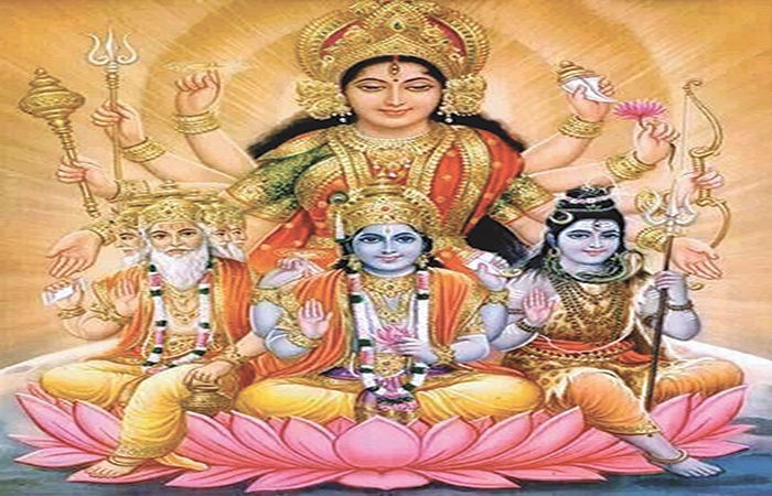 બ્રહ્મા-વિષ્ણુ-મહેશ માઁ અંબાની ઉપાસનાથી અવિરત શક્તિ પ્રાપ્ત કરે છે માઁ અંબાની શક્તિ પ્રતીતિનું મહાપર્વ - નવરાત્રિ