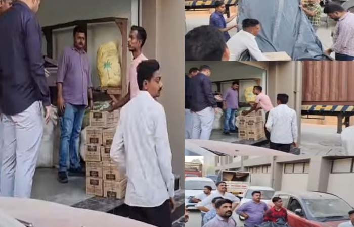 વડોદરા: કન્ટેનરમાં ચોરખાનું બનાવીને ગુજરાતમાં દારૂનો જથ્થો ઠાલવવાનું નેટવર્ક