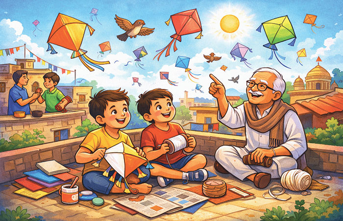 Old and Traditional Makar Sankranti
