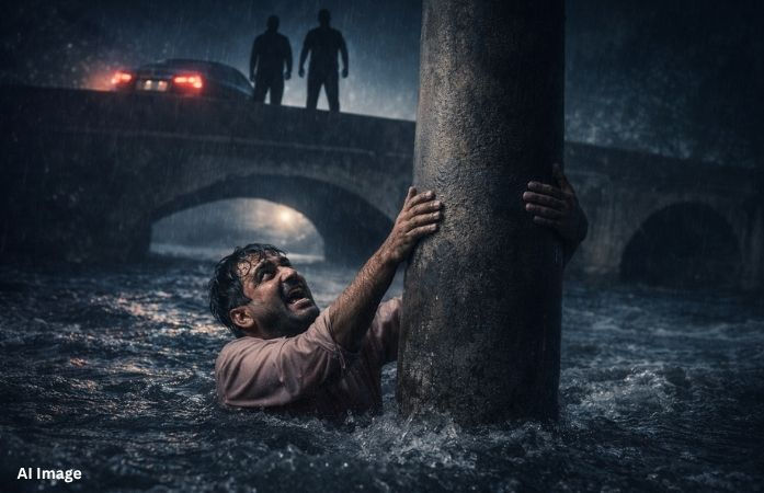 રામ રાખે તેને કોણ ચાખે: વડોદરાના વેપારીનું અપહરણ કરી કેનાલમાં ફેંક્યો, આખી રાત પીલર પકડી રાખી મોતના મુખમાંથી બચ્યા