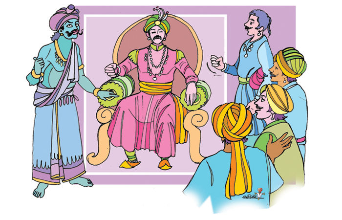 રાજા અને પ્રધાન                                                  .