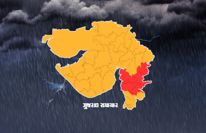 ગુજરાતમાં ધોધમાર વરસાદની આગાહી, 5 જિલ્લામાં રેડ અને 28 જિલ્લામાં ઑરેન્જ ઍલર્ટ