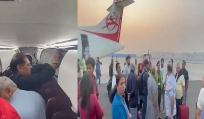 Passengers create ruckus at Mumbai airport after Air India flight to Bhuj cancelled