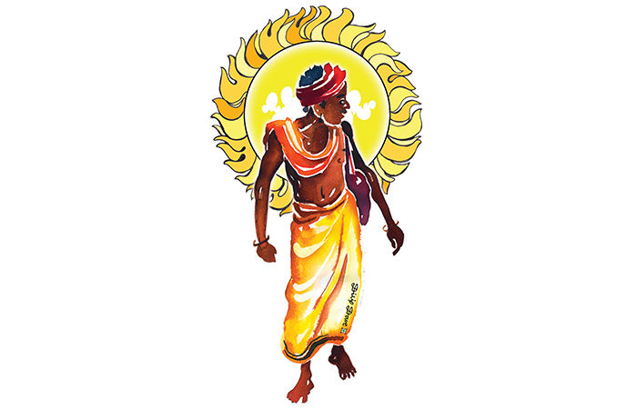 નૃત્યમય કરી જતો તડકો                                         .
