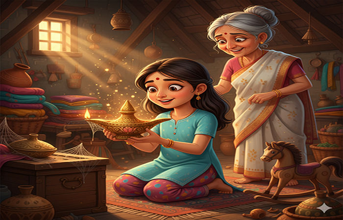 Anaya and the Ancestral Magical Diya