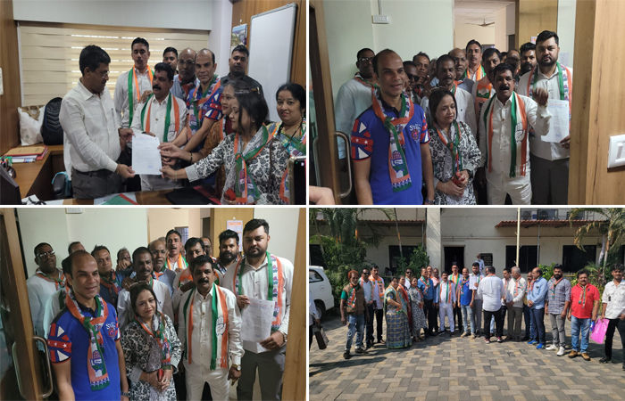 વાપી મનપા હદ વિસ્તારમાં માર્ગોની મરામતની કામગીરી 30 દિવસમાં પૂર્ણ નહીં થાય તો કચેરીને તાળાબંધી કરાશે : કોંગ્રેસ