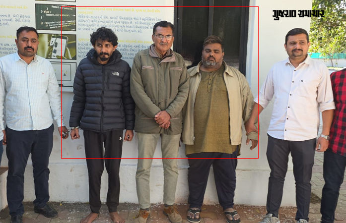 પૂર્વ કૃષિ મંત્રી અને બિલ્ડરને સોશિયલ મીડિયામાં બદનામ કરનારા જામનગરના વિશાલના સાગરિતની ધરપકડ