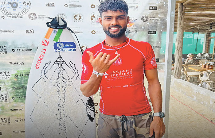 રમેશ બુદિહાલ : દરિયાના મોજા પર સવારી કરી ઈતિહાસ રચી રહેલો યુવાન
