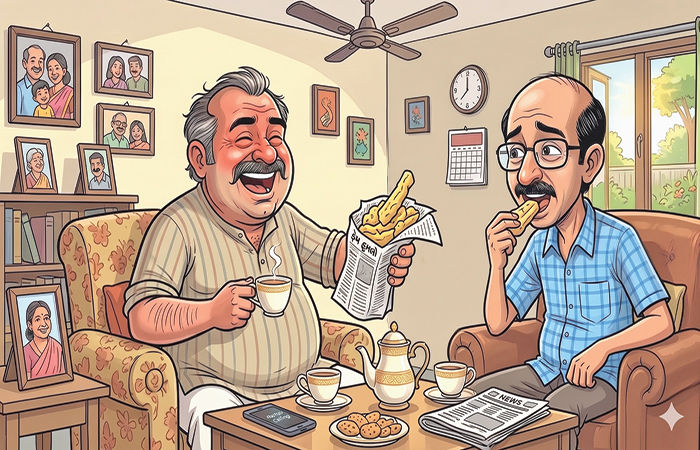 છાપામાં ખાણું વિંટાળશે એ જેલમાં દિવસો ગાળશે