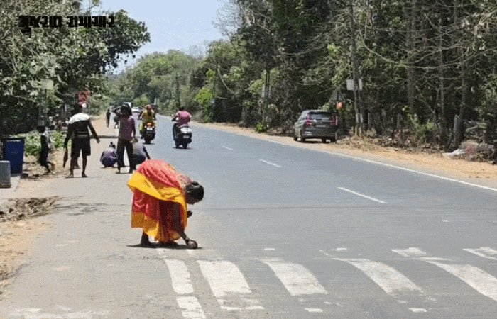 VIDEO | ઉમરગામ: રોડ પર 'સોનું' વેરાયાની અફવા ફેલાતા લોકોની પડાપડી, સત્ય બહાર આવતા જ આશ્ચર્ય સર્જાયું