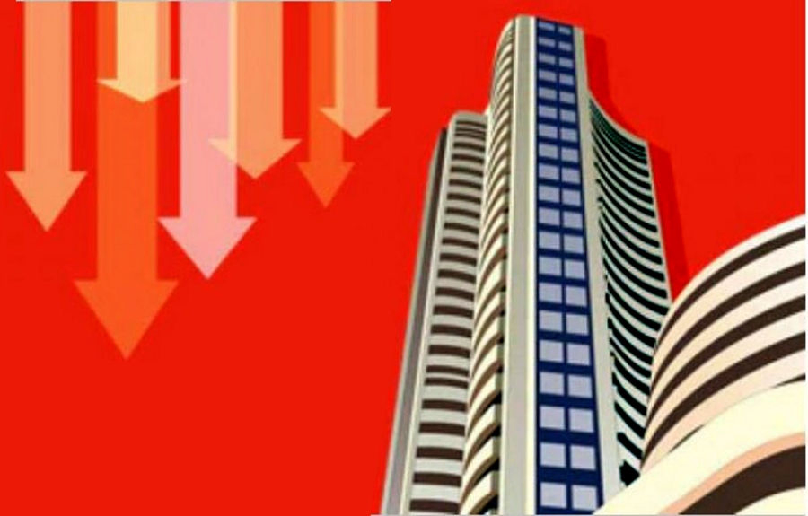 Sensex slumps 117 points, Nifty holds 22,200 amid profit booking